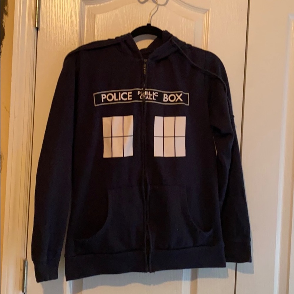 Doctor Who Hoodie w/ Working Zipper